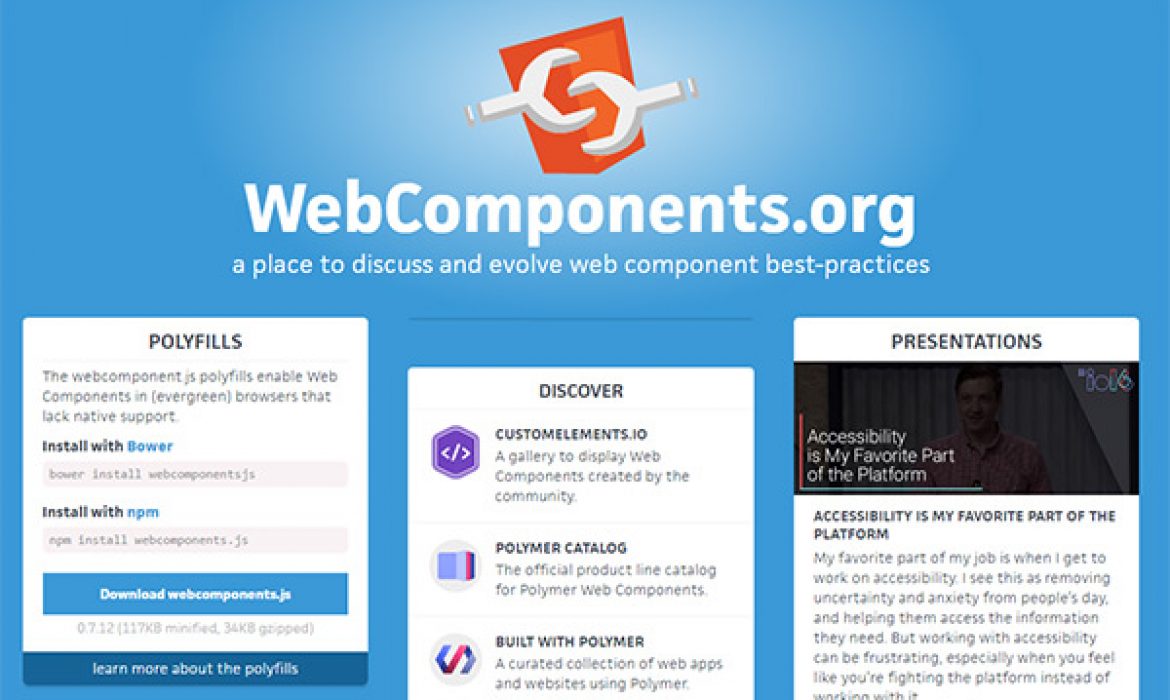 webcomponents